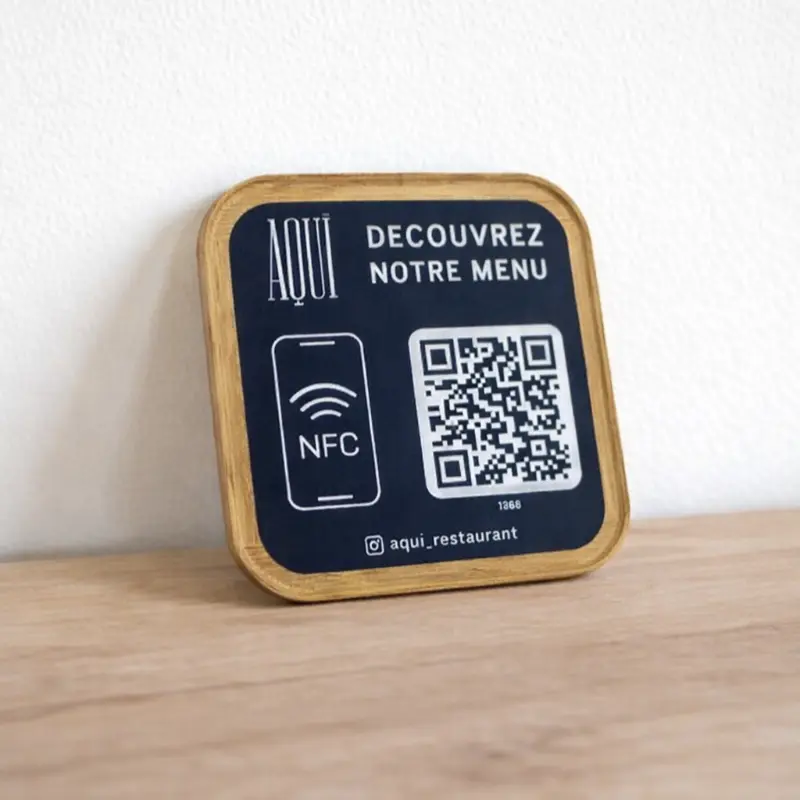 Plaque NFC Personnalisée