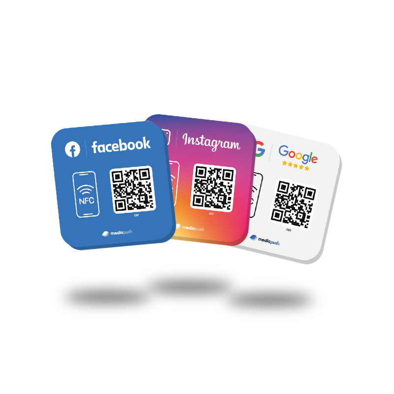 Pack 3 plaques NFC - Image 1