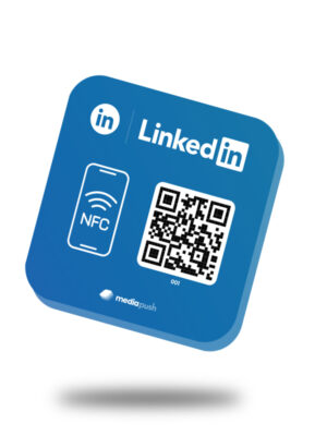 Plaque NFC Linkedin