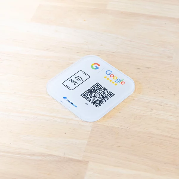 Plaque NFC Avis Google