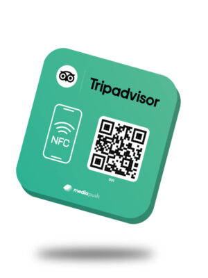 Plaque NFC Tripadvisor