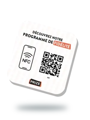 Plaque NFC Personnalisée